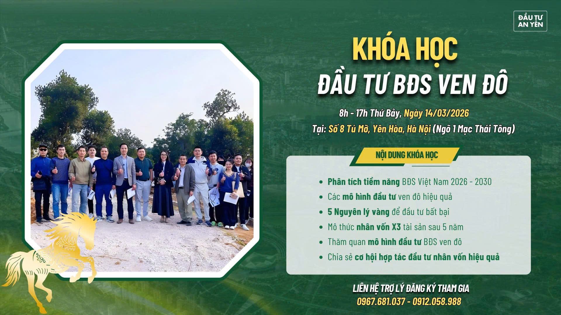 Khóa học BĐS Ven Đô Hà Nội